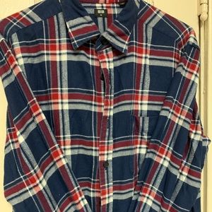 Plaid Soft Buttoned Shirt